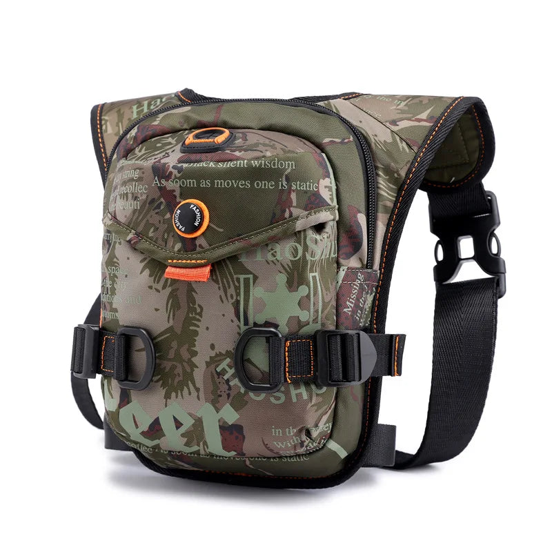 L&J Luxury Men Waist Pack Hip Leg Bag