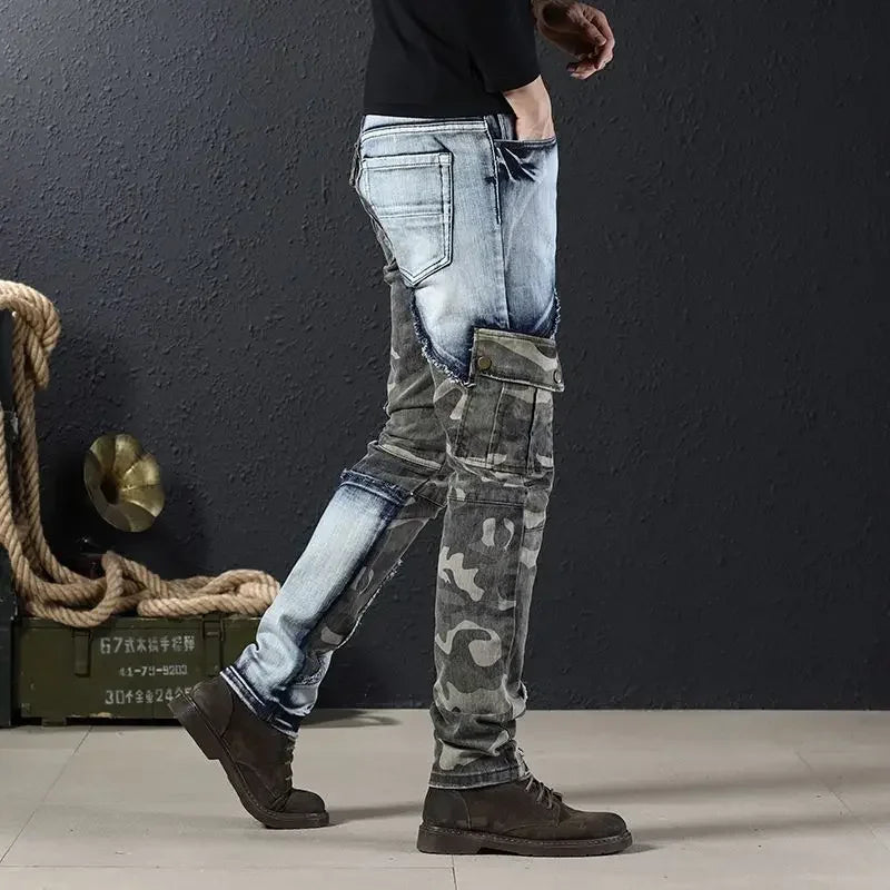 L&J Luxury  Men Skinny Jeans