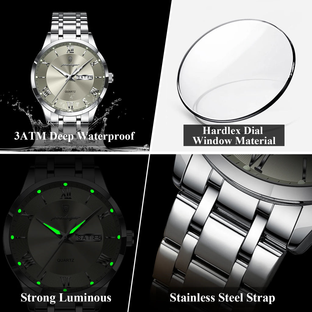 L&J Luxury Business Watch for men