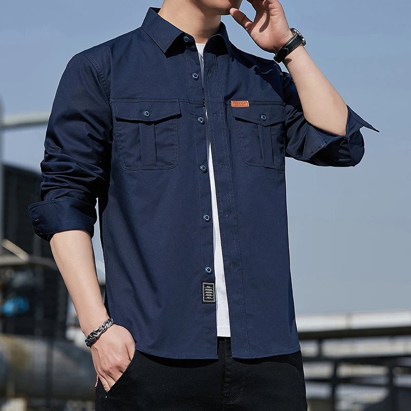 L &J Luxury New 100% Cotton Men's  Shirt