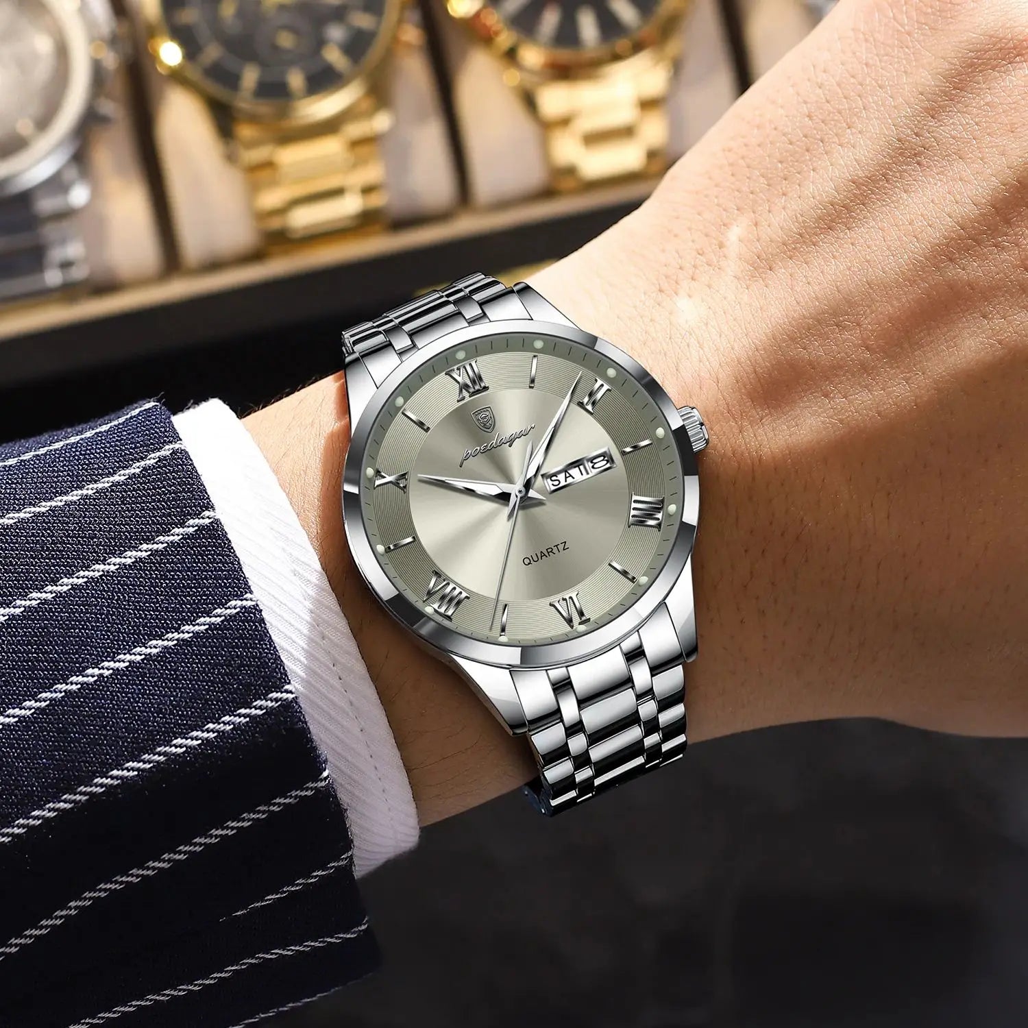 L&J Luxury Business Watch for men