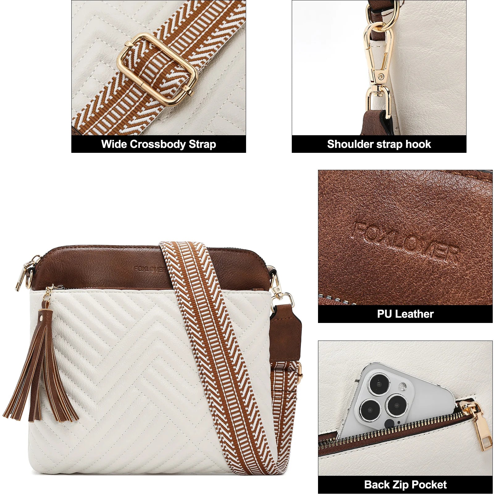 L&J Luxury Leather Women‘s Shoulder Bag 2026
