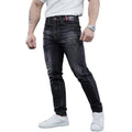 L&J Luxury Men's Slim Casual Street Classic Skinny Jeans Pencil Jeans