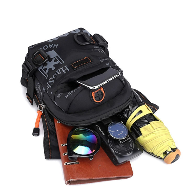 L&J Luxury Men Waist Pack Hip Leg Bag