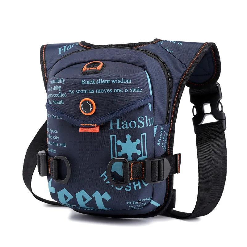 L&J Luxury Men Waist Pack Hip Leg Bag